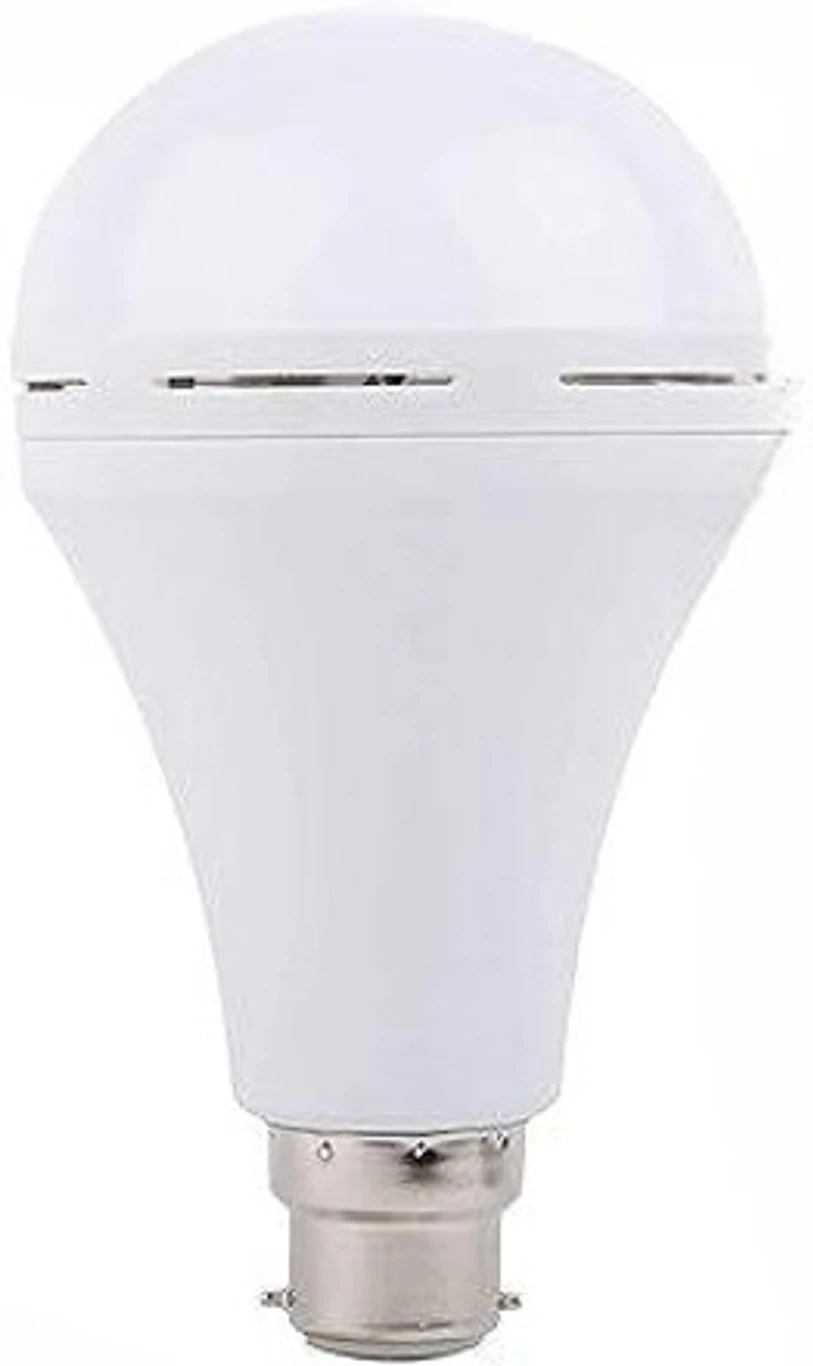 RR LIGHTING 12 W Basic Round B22 D LED Bulb (White, Pack of 10)